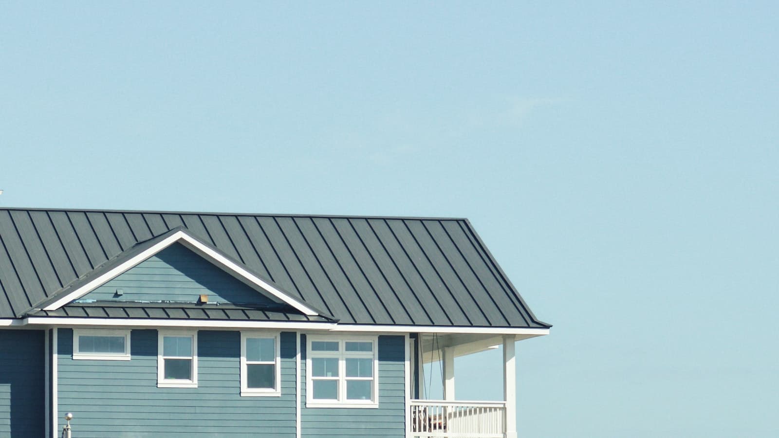 blue house photography